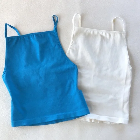 NWOT Free People Tighten Up Cut Out Tank Bundle - Picture 1 of 13